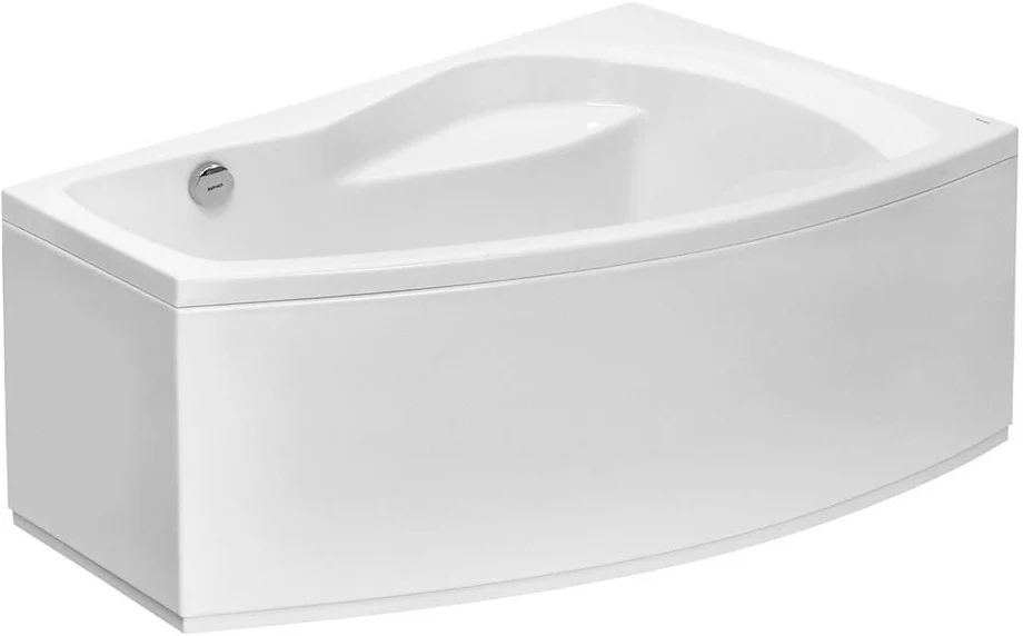 Приобрести santek майорка асимметричная акриловая ванна 150х90 см, левосторонняя, белая