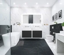 Cezares Тумба со столешницей подвесная BELLAGIO 140 см Grafite, графит 54716