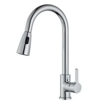 Смеситель для кухни ViEiR Kitchen 390 мм, с вытяжной лейкой, хром V15015
