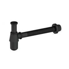 Сифон для раковины WONZON & WOGHAND, Черный матовый (WW-88SS102-MB)