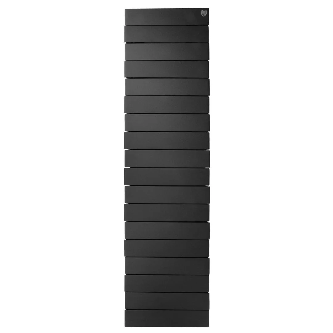 Приобрести royal thermo радиатор биметаллический pianoforte tower 300 /noir sable ( черный графит ) - 18 секц.