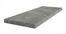 Ступень Coliseumgres Trevi Floor Project Brown 33х90см, серая, угловая, правая