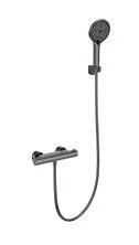 Смеситель для душа с термостатом WONZON & WOGHAND INN 3, Темный графит (WW-B2003-A-BGG)