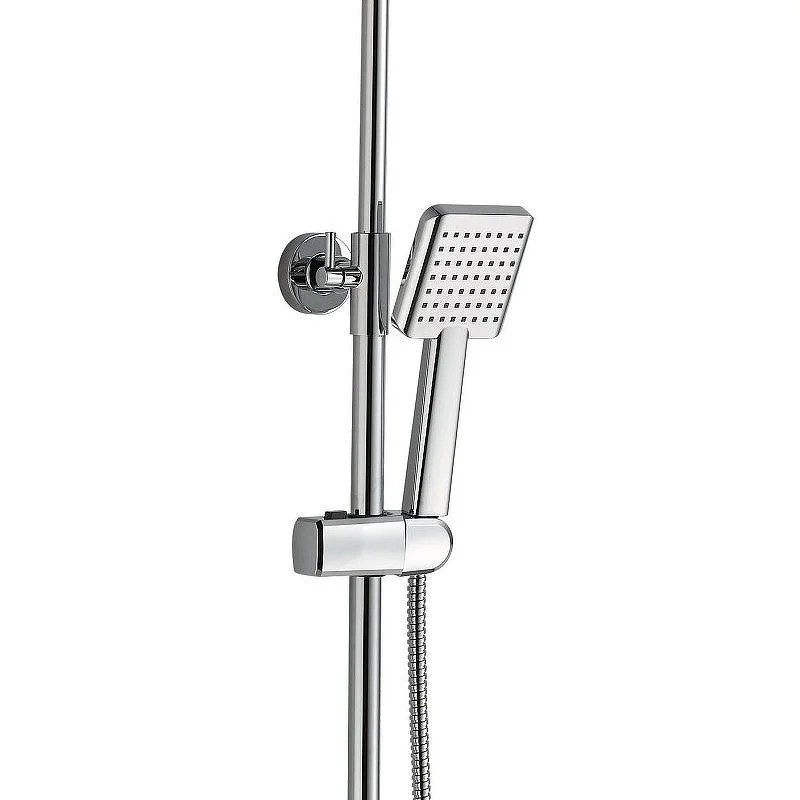 Приобрести haiba душевая система с термостатом, квадратная d-245мм, хром hb2422