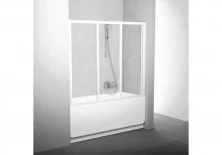 Ravak Шторка для ванны Supernova AVDP3 180 см 40VY0U02Z1 сатин/прозрачное