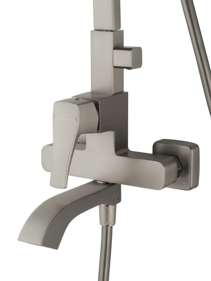 Приобрести душевая система wonzon & woghand flex, брашированный никель (ww-88047072-bn)