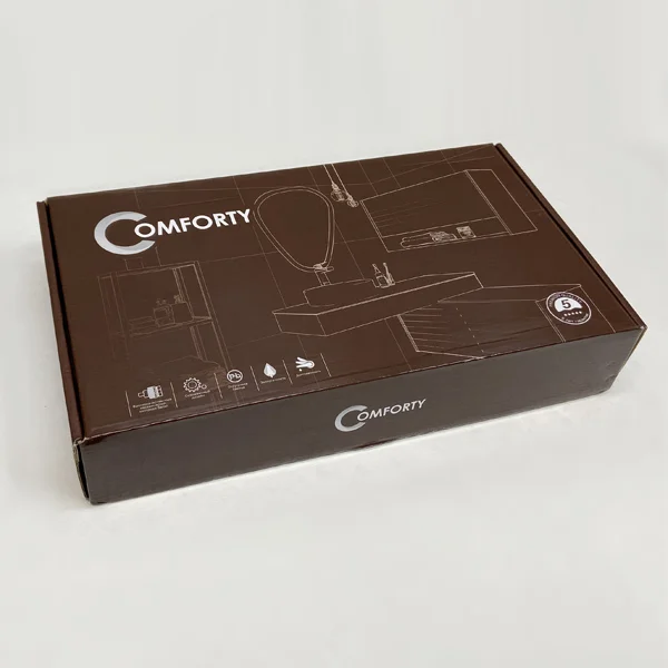 Приобрести comforty высокий смеситель для раковины 31 см, черный матовый, fc018b-cmt