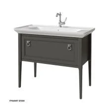 Caprigo Тумба с раковиной JERSEY 105 см, графит