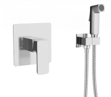 Смеситель с гигиеническим душем, встраиваемый ViEiR Gunzi, хром V113552