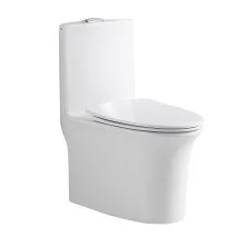 Sole Унитаз моноблок FRIME, безободковый с сиденьем дюропласт, микролифт УТ000082405