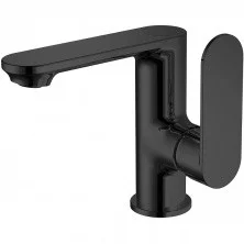 HAIBA Смеситель для раковины 164мм, черный матовый HB-12590-7