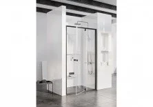 Дверь душевая Ravak Pivot PDOP2 110 см 03GD0300Z1 чёрный/прозрачное