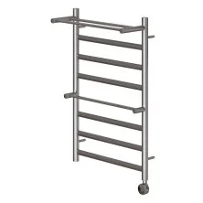 Полотенцесушитель электрический Point 500х800 Артемида П6 с двумя полками, хром PN14158PE