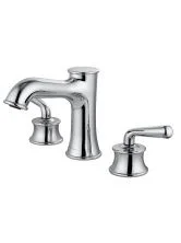 Смеситель для раковины на 3 отверстия WONZON & WOGHAND STEAM, Хром (WW-88159008-CR)