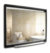 Azario Зеркало Челси 80х60 см c подсветкой, сенсор выключатель, датчик на движение, LED-00002373 