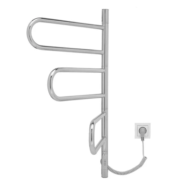 Приобрести vincea полотенцесушитель электеический 41х80 см, хром vtd-1r2ce