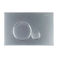BelBagno Кнопка смыва для инсталляции, SFERA, хром матовый, BB016-SR-CHROME.M