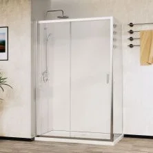 Vincea Душевое ограждение City 90х110 см, прозрачное, хром VSR-5CT9011CL