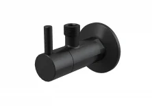 Угловой вентиль с фильтром AlcaPlast ARV001-BLACK 