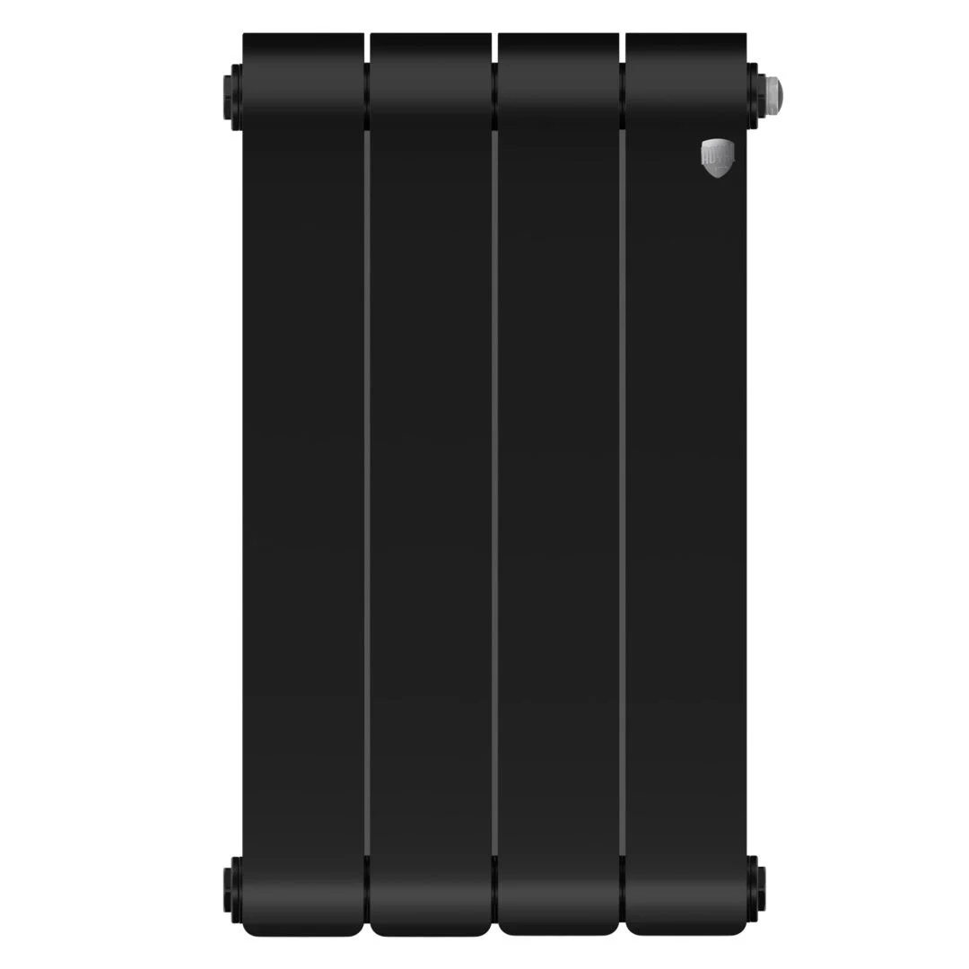 Приобрести royal thermo радиатор биметаллический infinity 500 /noir sable ( черный графит ) - 4 секц.