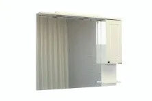 Сomforty Зеркало-шкаф "Севилья-100" слоновая кость