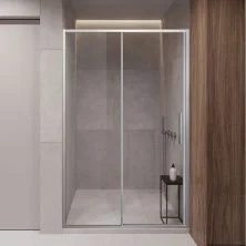 Vincea Душевая дверь Slim-U 110 см, прозрачное, хром VDS-2SU110CL