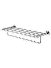 Полотенцедержатель с полкой WONZON & WOGHAND EASY, Хром (WW-8181)