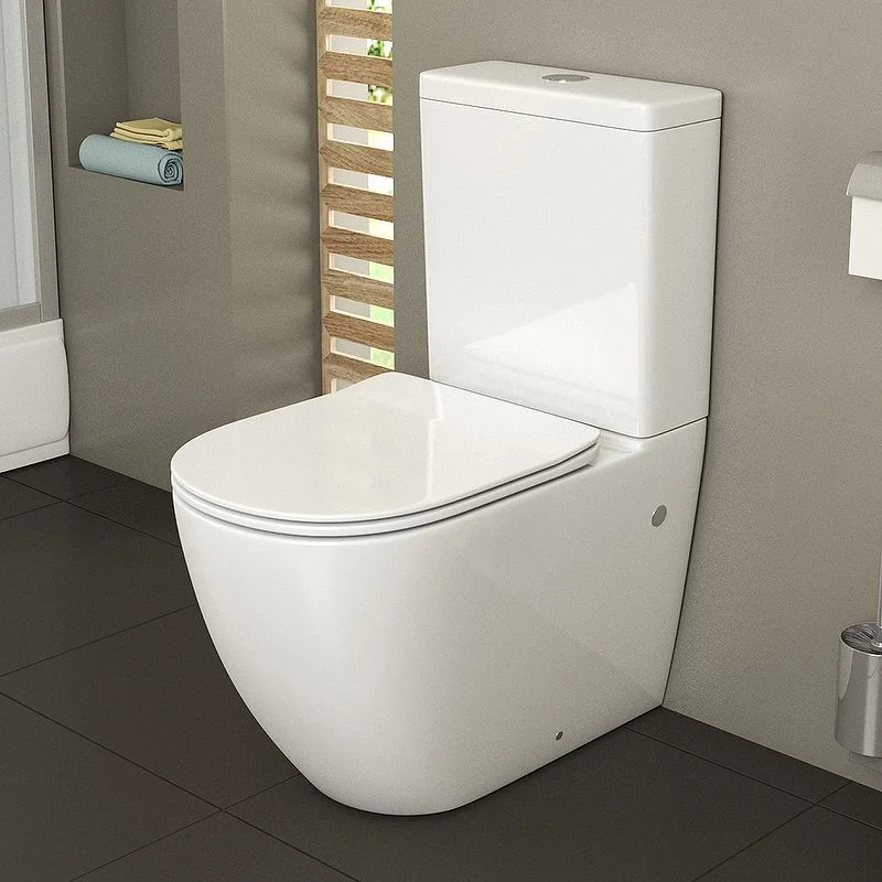 Приобрести grossman унитаз компакт, безободковый с сиденьем дюропласт, белый gr-4446s