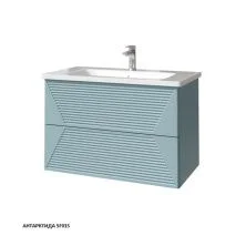 Caprigo Тумба с раковиной MODO Terza 80 см, антарктида 35612 2