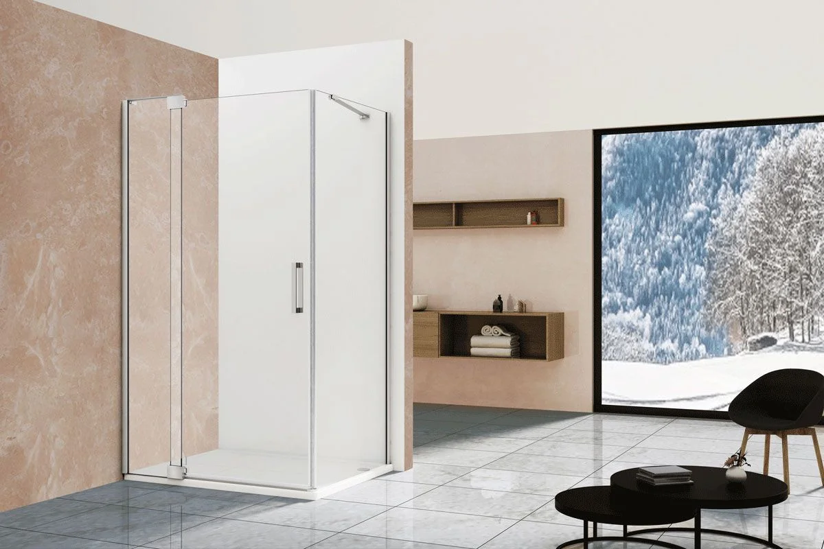 Приобрести vincea душевое ограждение extra 90х100 см, прозрачное, хром vsr-1e901010cl