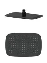 Верхний душ WONZON & WOGHAND, Черный матовый (WW-88DP03-MB)