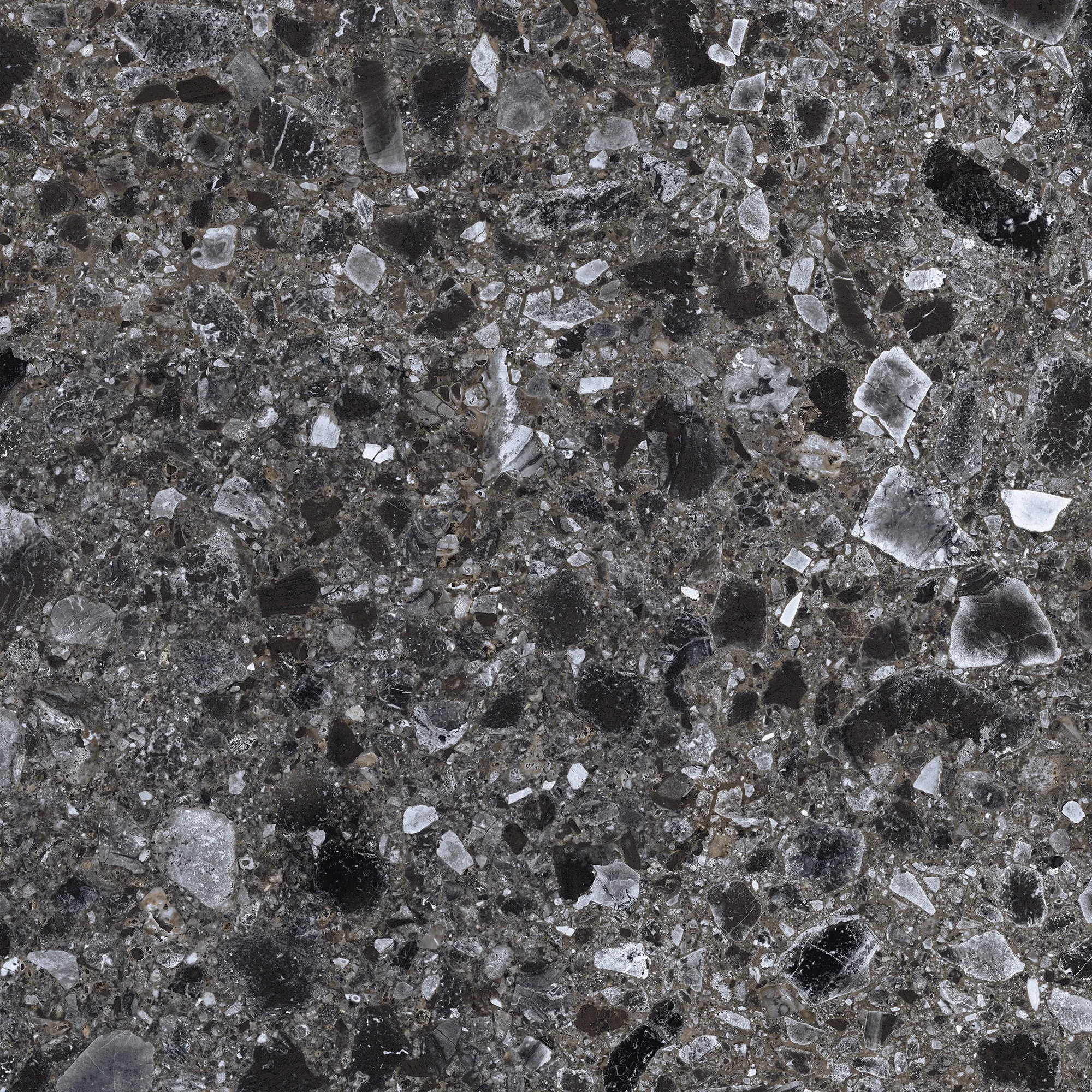 Приобрести плитка напольная kerranova terrazzo dark grey/темно-серый matt 60