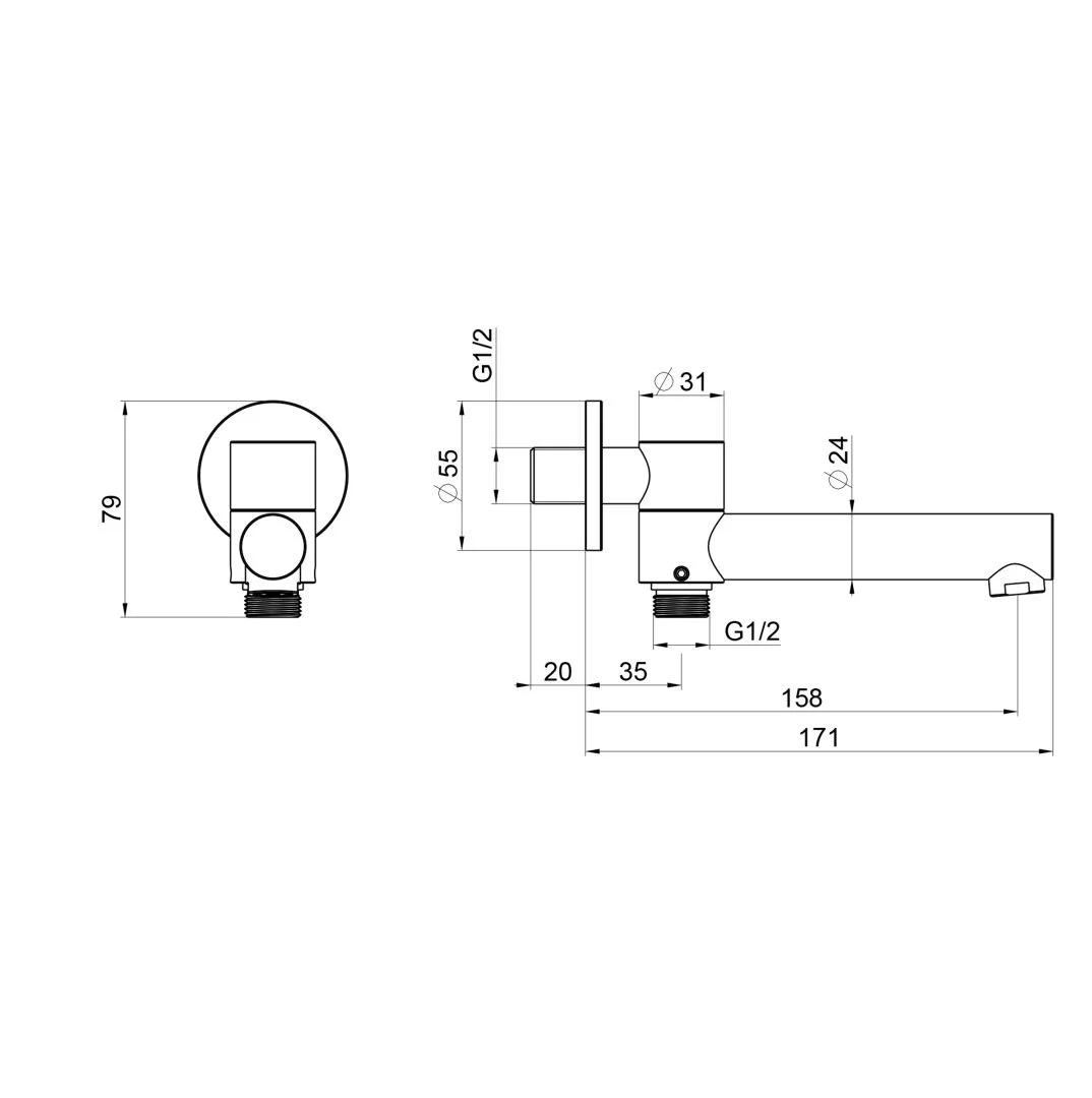 Приобрести носик с дивертором wonzon & woghand, брашированное золото (ww-88sz10-bg)