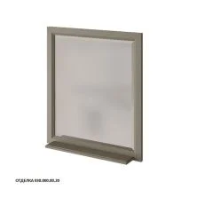 Caprigo Зеркало JARDIN 75 см, бежевое, эмаль