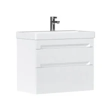 Equil Тумба подвесная с раковиной Corner 60 см, белая tpCRNR60.2Y-06