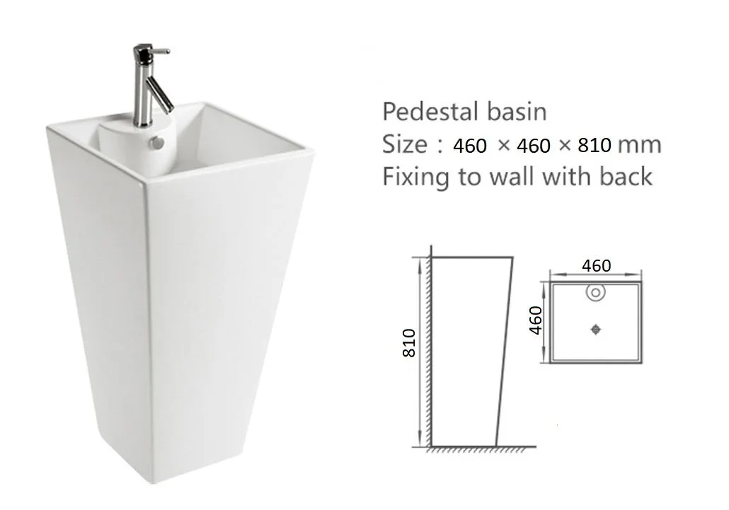 Приобрести раковина напольная ceramalux 45 см nb 145