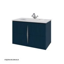 Caprigo Тумба с раковиной NOVARA 85 см, синяя, эмаль 34912 6