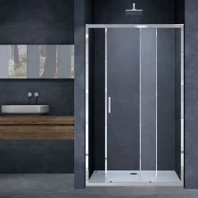 Vincea Душевая дверь Alpha 150 см, прозрачное, хром VDS-3AL150CL