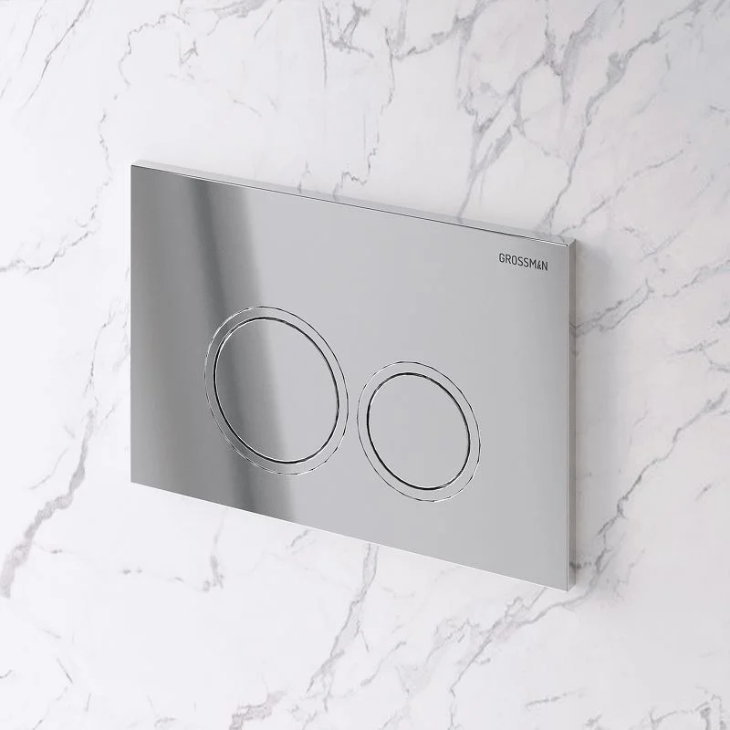 Приобрести grossman клавиша смыва galaxy, глянцевый хром 700.k31.01.100.100