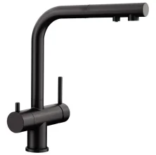 Grocenberg Смеситель для кухни, черный матовый GB40551BL