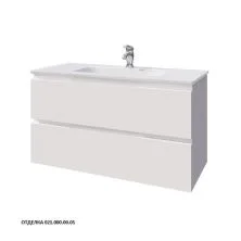 Caprigo Тумба с раковиной SYDNEY 105 см, белая, эмаль