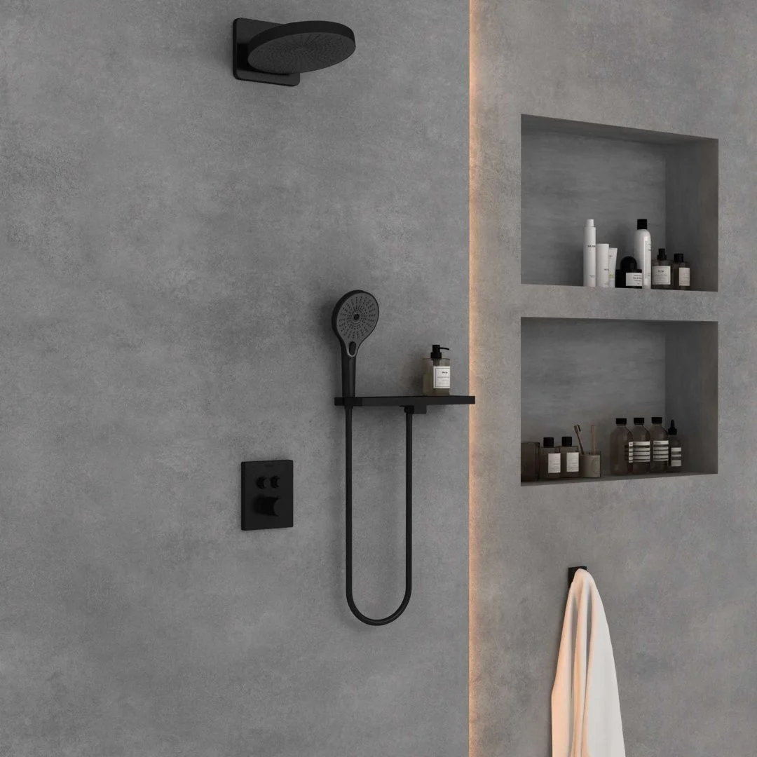 Приобрести vincea встраиваемая душевая система inspire, черная матовая vsfw-3i21t1rmb