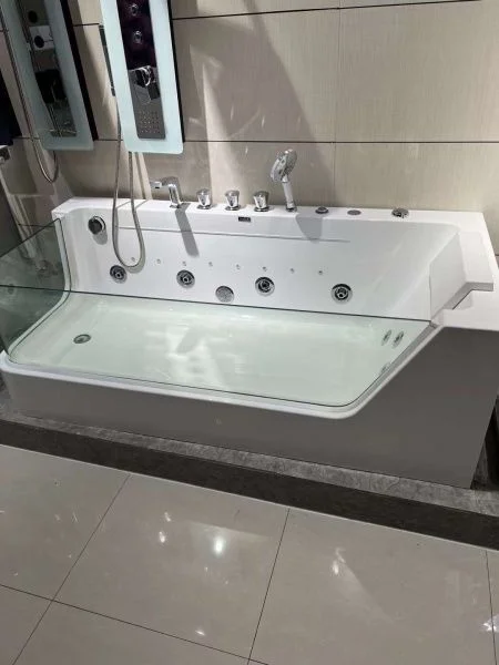 Приобрести frank гидромассажная ванна f101l 170х180 см, асимметричная, левая, белая