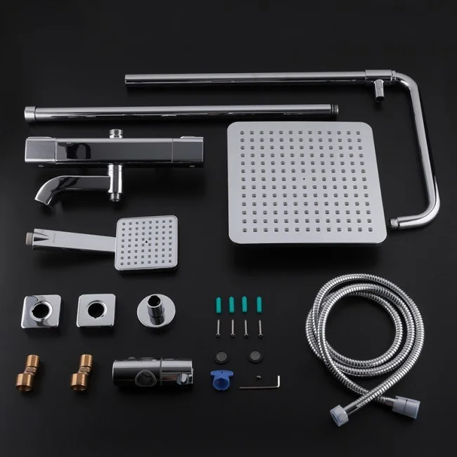 Приобрести gappo душевая система g2491 с термостатом, хром 16228