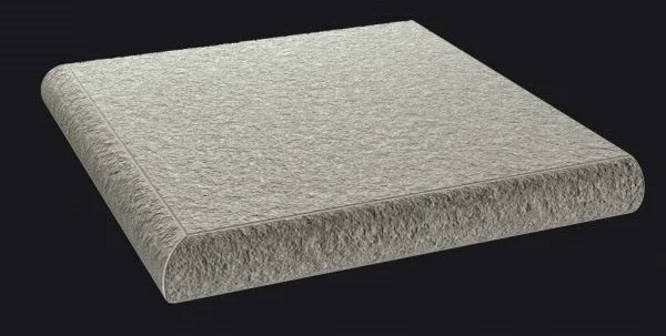 Приобрести ступень coliseumgres cortina серая 30см, угловая, натуральная