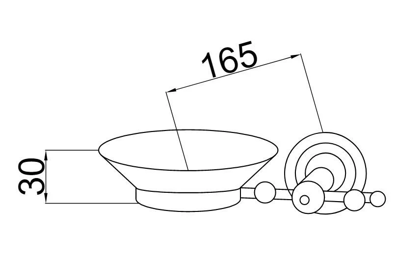 Приобрести boheme мыльница brillante, хром\кристаллы 10432