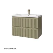 Caprigo Тумба с раковиной FORTE-Smalty TYPE 80 см, зеленая, эмаль 38412eml 4