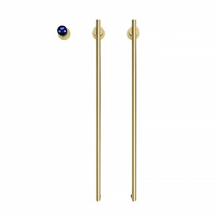 Приобрести terminus полотенцесушитель рондо п2 35х760 см, электрический, золото