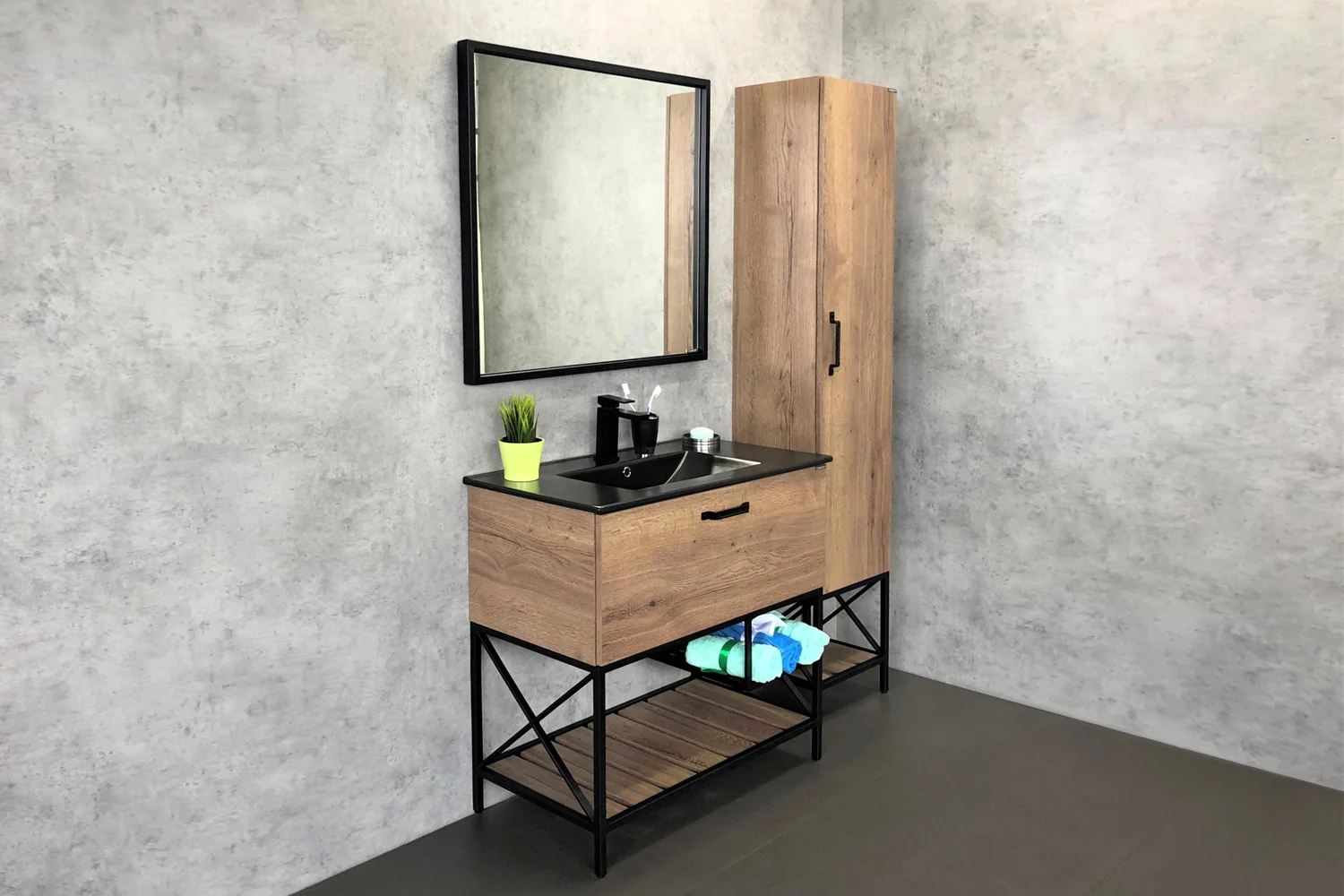 Приобрести сomforty зеркало "бредфорд-90" черное