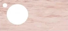 Столешница Kerama Marazzi CONO Onice розовый с отверстием под смеситель